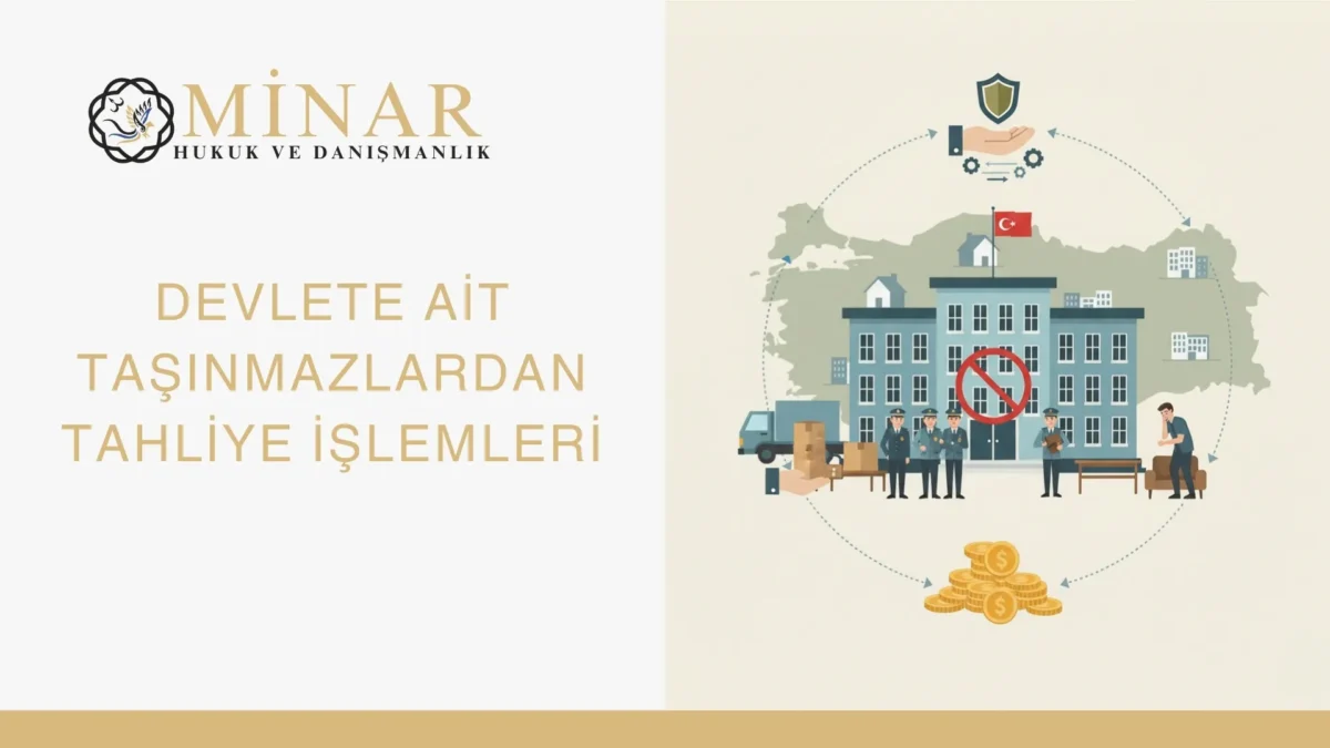 Devlete ait taşınmazdan tahliye ve Hazine arazisi işgali hukuki süreci.
