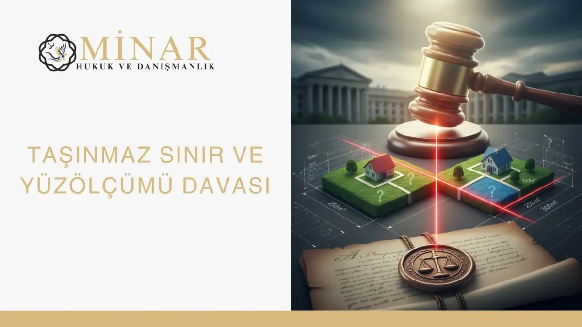 İzmir taşınmaz sınır ve yüzölçümü düzeltme davası, tapuda metrekare hatası ve kadastro uyuşmazlığı