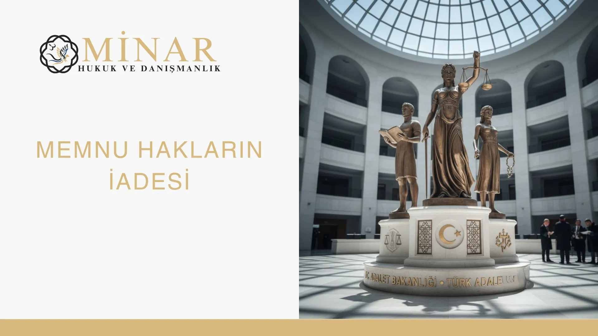 Memnu hakların iadesi ve yasaklanmış hakların geri verilmesi dilekçesi hakkında hukuki bilgilendirme görseli.