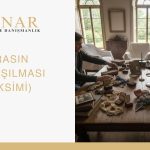 Minar Hukuk ve Danışmanlık logosu ile “Mirasın Paylaşılması (Taksimi)” başlığının yer aldığı, sağ tarafta ise aile bireylerinin masadaki ziynet eşyaları ve belgeleri paylaşırken görüldüğü miras hukuku temalı görsel.