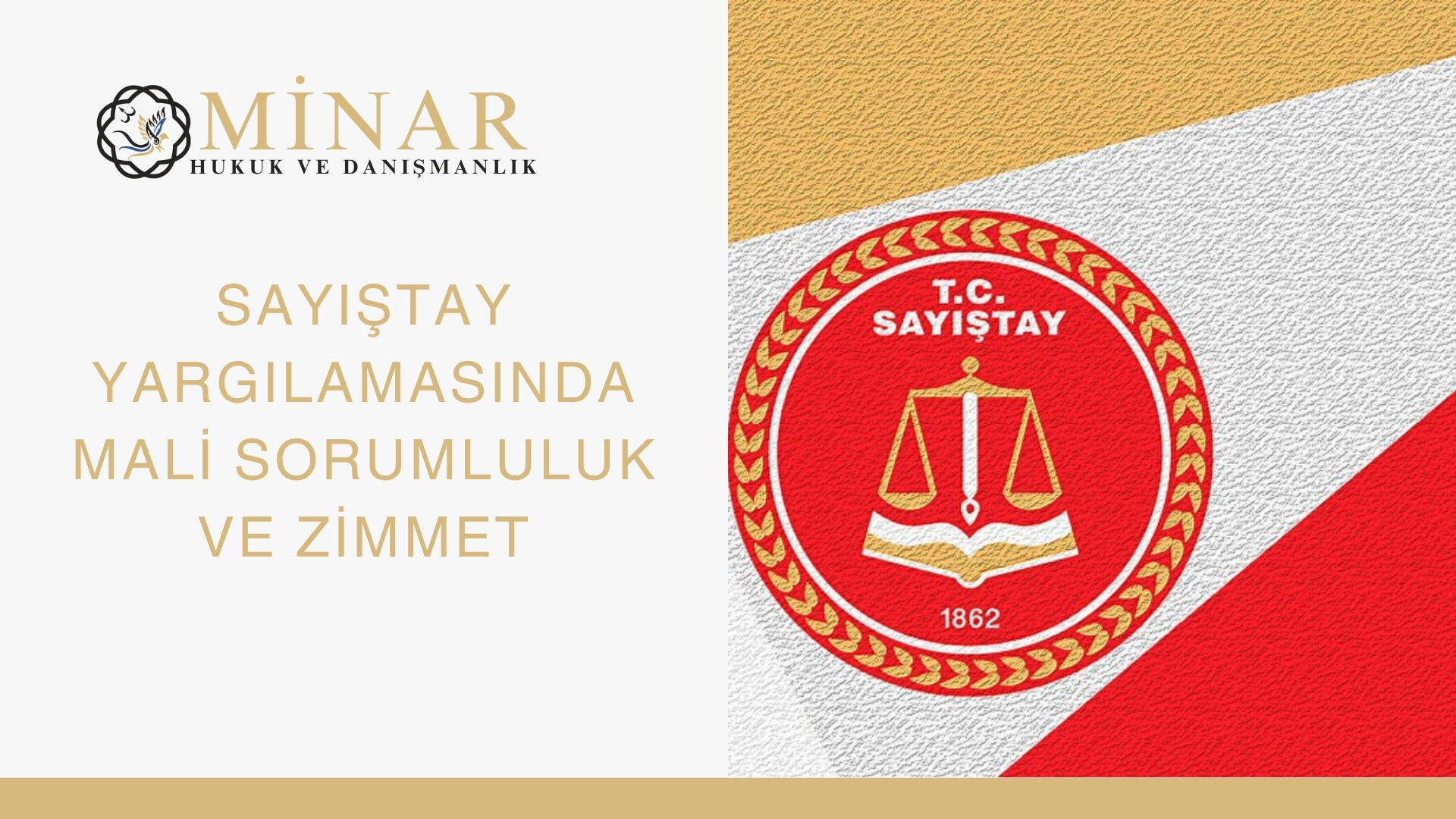 Sayıştay yargılamasında mali sorumluluk ve zimmet hukuku MİNAR HUKUK