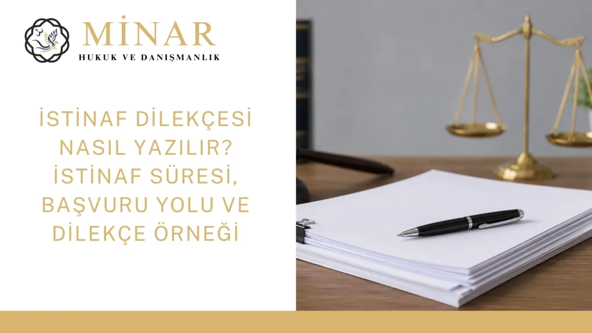 Ceza, boşanma ve iş davaları için istinaf dilekçesi örneği temalı hukuk görseli